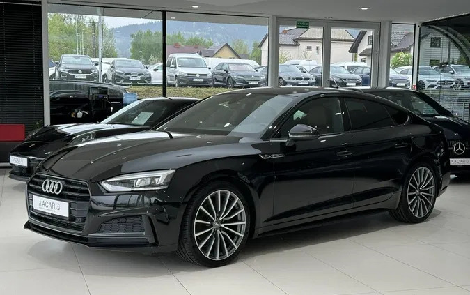 audi a5 Audi A5 cena 126900 przebieg: 126662, rok produkcji 2018 z Dobczyce